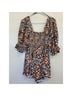 Free People Floral Blue Romper Size S - photo 8