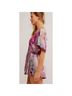 Free People Print Purple Romper Size L - photo 3