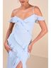 Lulus Blue Cocktail Dress Size S - photo 4