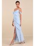 Lulus Blue Cocktail Dress Size S - photo 3