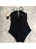 Gottex Black One Piece Swimsuit Size 10 - photo 4