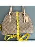 Coach Print Brown Leather Wristlet One size - photo 10