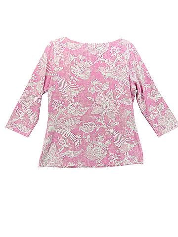 J. McLaughlin 3/4 Sleeve Blouse (view 2)