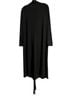 Talbots Solid Black Casual Dress Size 1X - photo 2