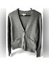 J.Crew Solid Gray Cardigan Size M - photo 4