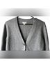 J.Crew Solid Gray Cardigan Size M - photo 5