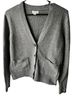 J.Crew Solid Gray Cardigan Size M - photo 1