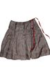 Marc Jacobs 100% Silk Checkered-gingham Multi Color Casual Skirt Size M - photo 1