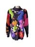 iB Diffusion Hearts Pink Black Pullover Sweater Size S - photo 1