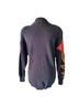 iB Diffusion Hearts Pink Black Pullover Sweater Size S - photo 2