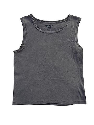 Brandy Melville John Galt Charcoal Tank Top Tank Top (view 1)
