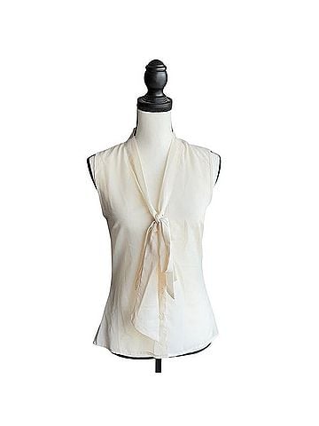 Blue Loop Sleeveless T-Shirt (view 2)