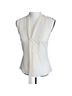 Blue Loop 100% Polyester Ivory Sleeveless T-Shirt Size S - photo 1