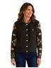 St. John Aztec Or Tribal Print Black Brown Tan Jacket Size L - photo 1