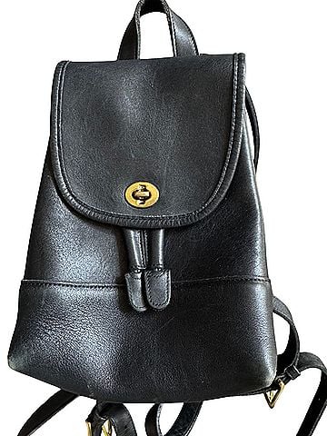 Coach Vintage  Leather Backpack (view 1)