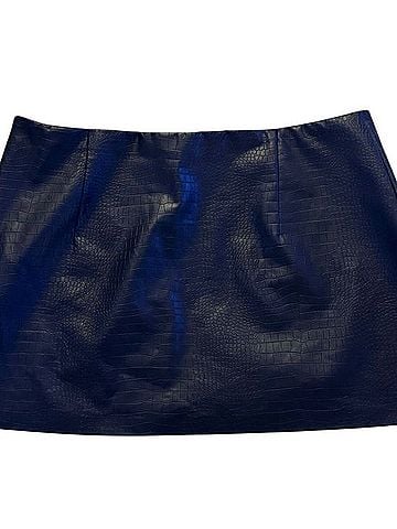 Abercrombie & Fitch Scarlett Faux Leather Skirt (view 2)