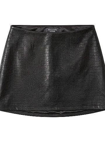 Abercrombie & Fitch Scarlett Faux Leather Skirt (view 1)