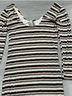 Dolan Stripes Black White Pink Green Casual Dress Size XS - photo 3
