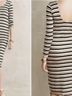 Dolan Stripes Black White Pink Green Casual Dress Size XS - photo 11