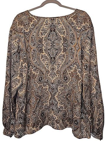Talbots Long Sleeve Blouse (view 2)