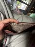 Calvin Klein Print Brown Pink Leather Clutch One size - photo 3