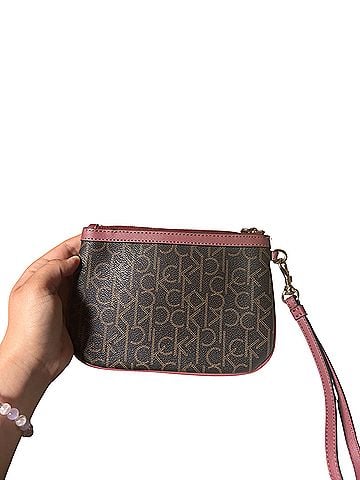 Calvin Klein Leather Clutch (view 2)