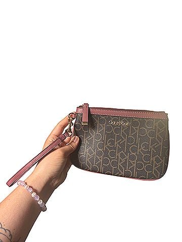 Calvin Klein Leather Clutch (view 1)