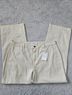 Carly Jean 100% Cotton Solid Tan White Jeans Size 1X - photo 5