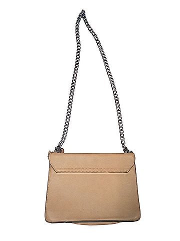 Label Leather Crossbody Bag (view 2)