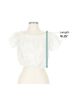 Three Dots Floral Ivory Short Sleeve T-Shirt Size L - photo 7