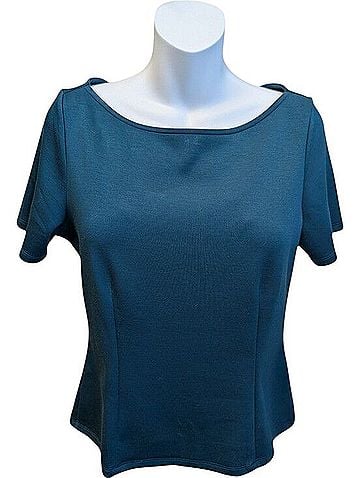 Banana Republic Boatneck Scuba Top T-Shirt (view 1)