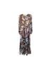 Express 100% Polyester Floral Silver Casual Dress Size S - photo 2