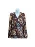 Express 100% Polyester Floral Silver Casual Dress Size S - photo 4