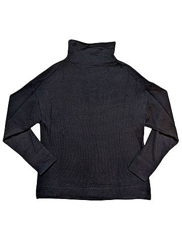 James Perse Funnel Neck Wool Sweater (view 1)