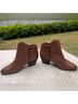 FRYE 100% Leather Brown Tan Ankle Boots Size 8 - photo 13