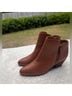 FRYE 100% Leather Brown Tan Ankle Boots Size 8 - photo 8