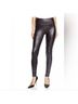 SPANX 100% Faux Leather Black Leggings Size L - photo 3
