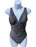 Miraclesuit Black One Piece Swimsuit Size 10 - photo 1