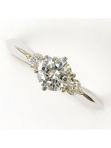 Unbranded PT900 Platinum 18K Yellow Gold Ring with 0.554ct Diamond and 0.13ct (VS2 clarity, appraisal certificate). Total weight 3.7g. Like new condition. (view 1)