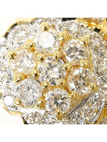 Unbranded 18K (18-karat) Yellow Gold Ring with 1 Diamond (2.00ct), Certificate of Authenticity, Total Weight 13.3g, Like New Condition. (view 2)