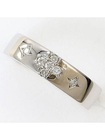 Unbranded PT900 Platinum Ring with 0.07 ct Diamond, Total Weight 2.8g, Like New Condition. (view 1)