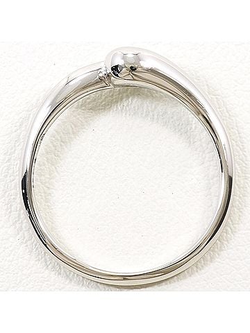 Unbranded PT850 Platinum Ring with 1 Diamond (0.18 ct), Total Weight 3.3g, Like New Condition. (view 2)