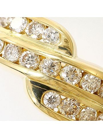 Unbranded 18K (18-karat) Yellow Gold Ring with 1 Diamond (1.01 ct), Certificate of Authenticity, Total Weight 5.6g, Like New Condition. (view 2)
