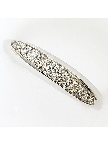Unbranded PT950 Platinum Ring with 1 Diamond (0.25 ct), Certificate of Authenticity, Total Weight 4.4g, Like New Condition. (view 1)