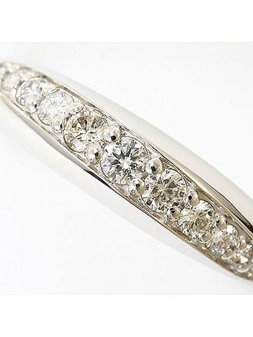 Unbranded PT950 Platinum Ring with 1 Diamond (0.25 ct), Certificate of Authenticity, Total Weight 4.4g, Like New Condition. (view 2)