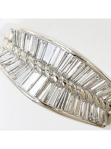 Unbranded PT900 Platinum Ring with 1 Diamond (0.71 ct), Certificate of Authenticity, Total Weight 5.7g, Like New Condition. (view 2)