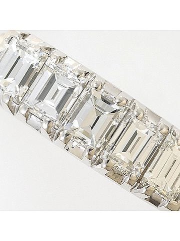 Unbranded PT900 Platinum Ring with 0.67 ct Diamond, Certificate of Authenticity Included, Total Weight 4.1g, Like New Condition Jewelry (view 2)