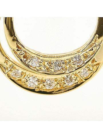 Unbranded K14 14K YG Yellow Gold Ring with Diamond (no carat marking), Certificate of Authenticity, Total Weight 4.2g, Like New Condition. (view 2)