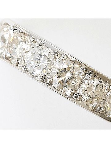 Unbranded PT900 Platinum Ring with 1.00ct Diamond, Certificate of Authenticity Included, Total Weight 4.9g, Like New Condition. (view 2)