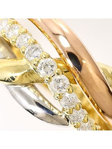 Unbranded PT900 Platinum 18K Yellow Gold Ring with 0.30ct Diamond, Certificate of Authenticity, Total Weight 5.7g, Like New Condition. (view 2)